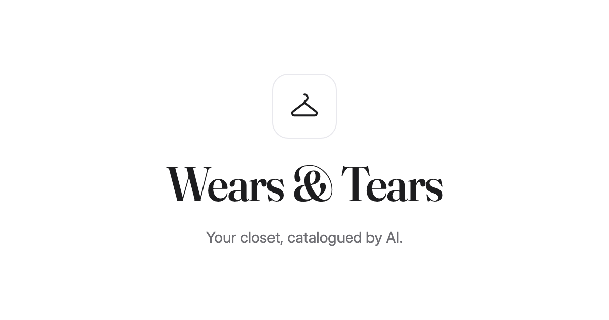 Wears & Tears — official preview image